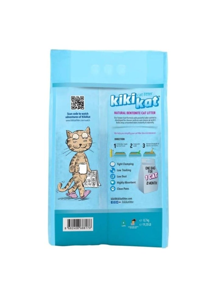 KikiKat Cat Litter Mountain Fresh 10L