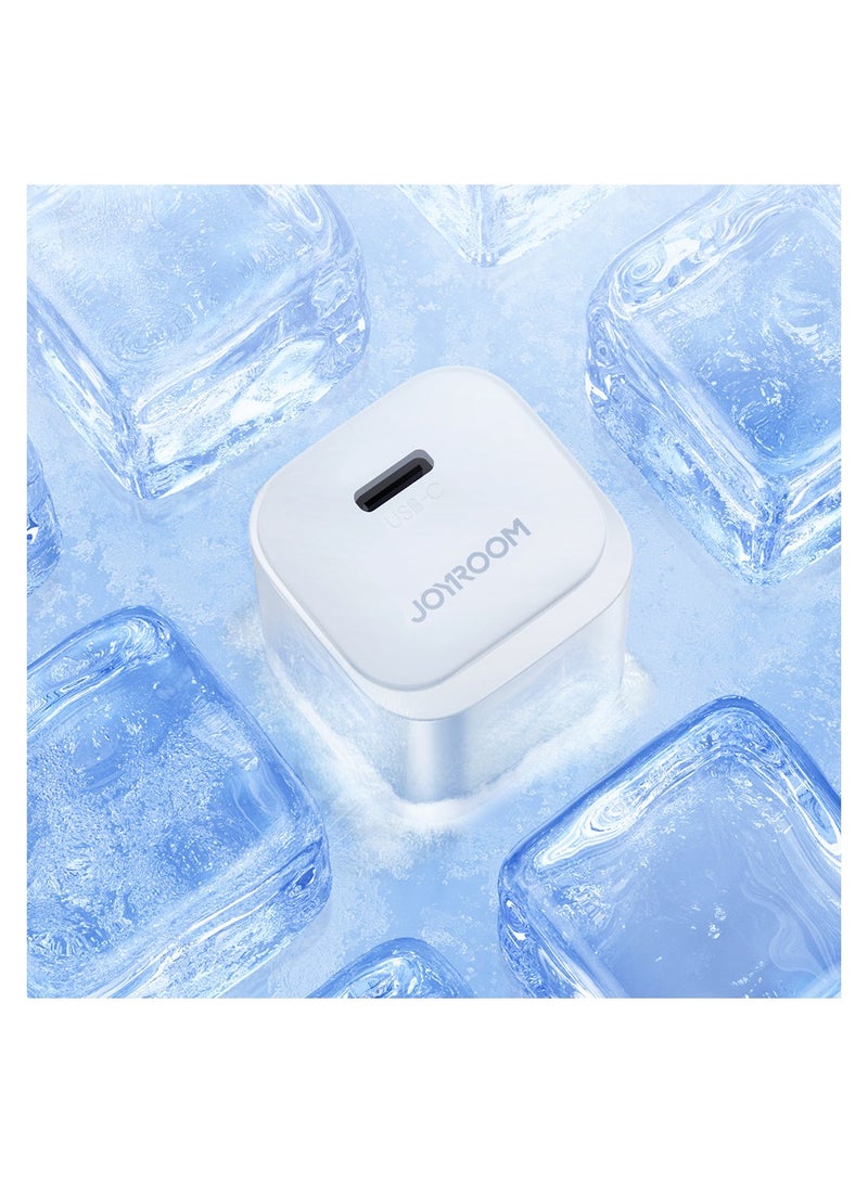Mini charger USB C 20W PD Joyroom JR-TCF02 - White