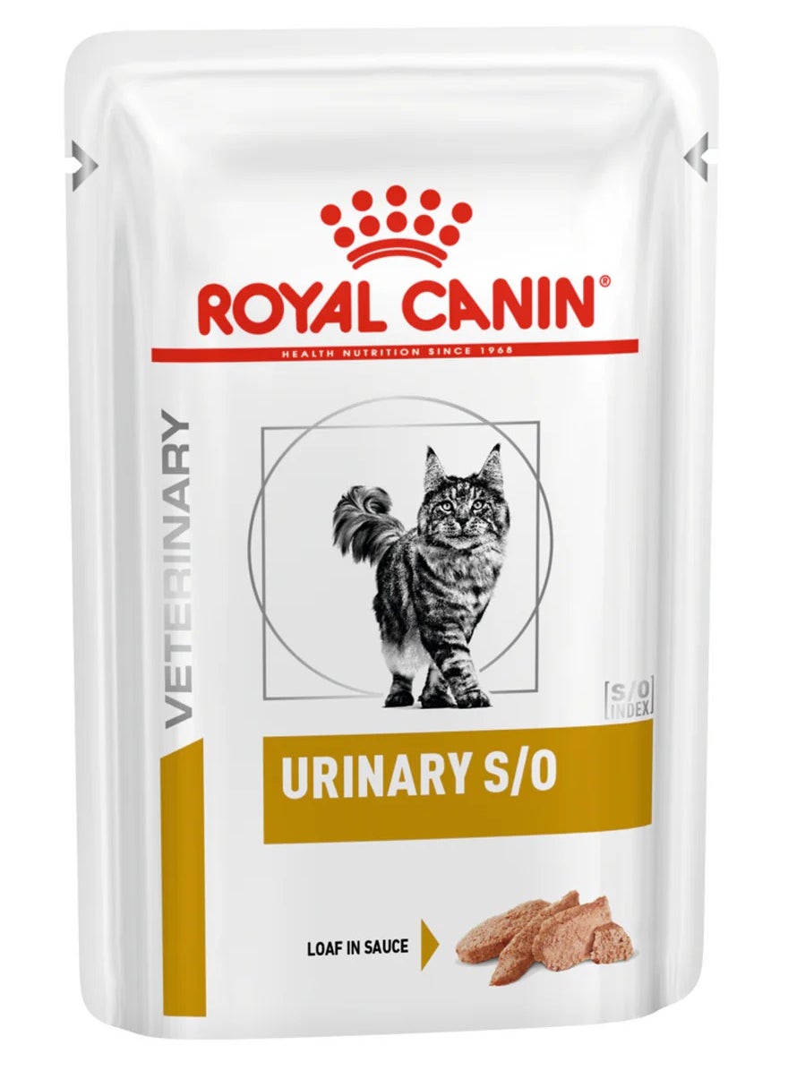Royal Canin Feline Urinary S/O in Gravy (85 gm\Pouch) - Wet food for Lower Urinary tract disease
