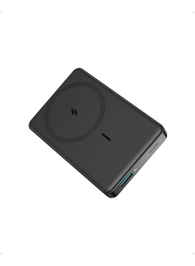 10000 mAh Anker 334 MagGo Battery ( Powercore 10k ) 20W, Magnetic Power Bank, USB-C & Wireless Portable Charger