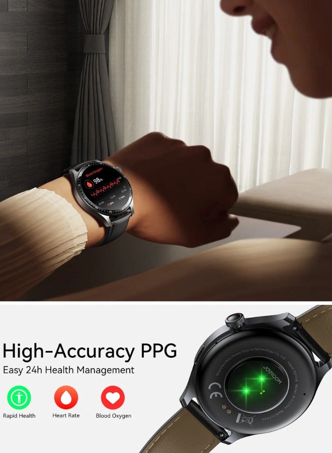 JR-FC2 Pro Classic Series Smart Watches for Men & Women Smartwatch with Bluetooth Make/Answer Calls Fitness Modes and Sleep Modes