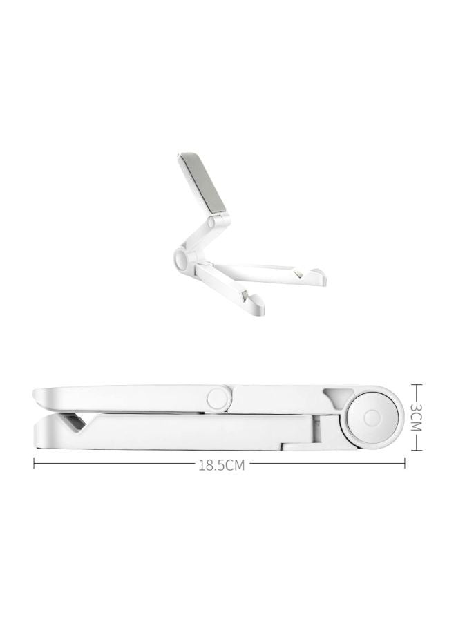 Folding Mobile Phone Holder White/Grey