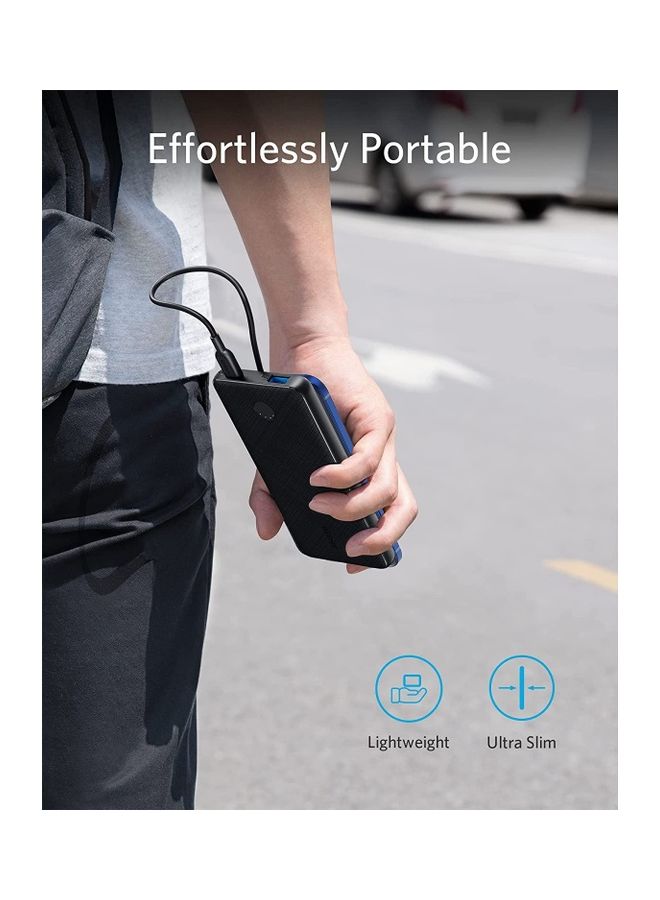 Power Bank, USB-C Portable Charger 10000mAh with 20W Power Delivery, 523 Power Bank (PowerCore Slim 10K PD)