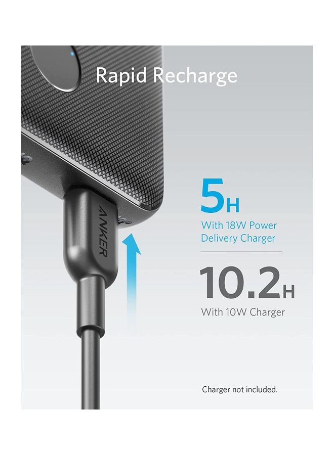 Power Bank, USB-C Portable Charger 10000mAh with 20W Power Delivery, 523 Power Bank (PowerCore Slim 10K PD)