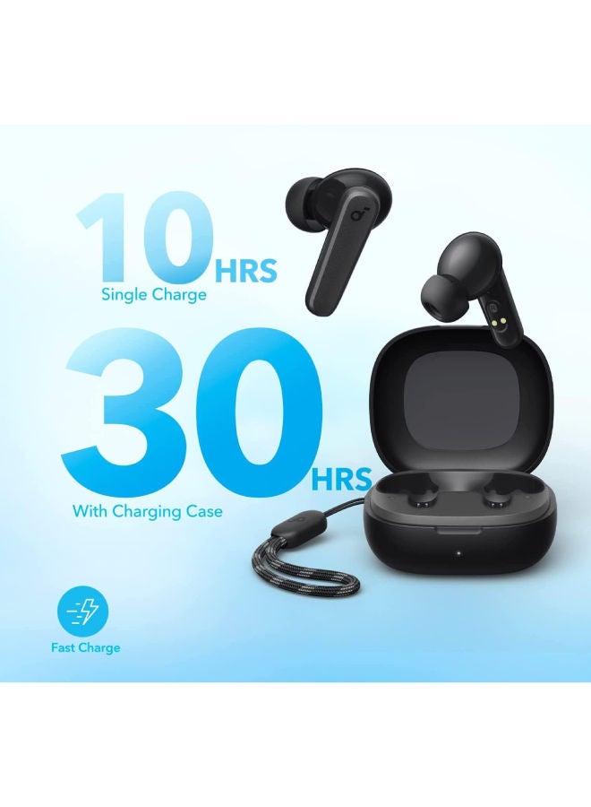 R50i True Wireless Earbuds 10mm Drivers with Big Bass, Bluetooth 5.3, 30H Playtime