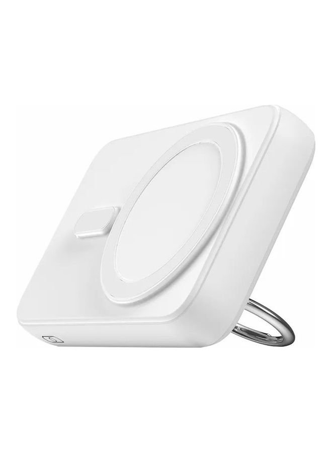 10000.0 mAh JR-W050 20W PD3.0 Fast Charging Power Bank Magnetic Wireless Charger External Battery Pack With Ring Holder Kickstand