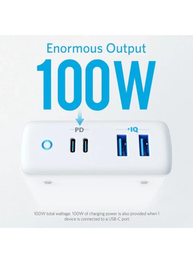 A2041 -Power Port Atom PD 4 100W Charger White