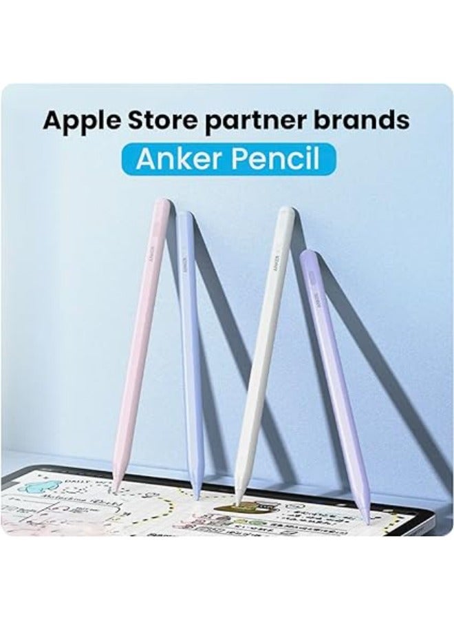 Anker Pencil Drawing Stylus Pen Capacitive Pencil Screen Pen For Apple iPad/iPad Pro/Air/mini White