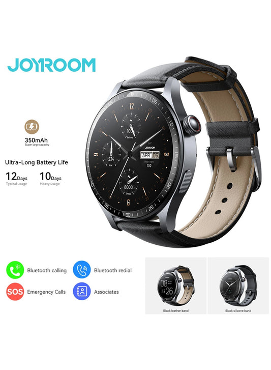 JR-FC2 Pro Classic Series Smart Watches for Men & Women Smartwatch with Bluetooth Make/Answer Calls Fitness Modes and Sleep Modes