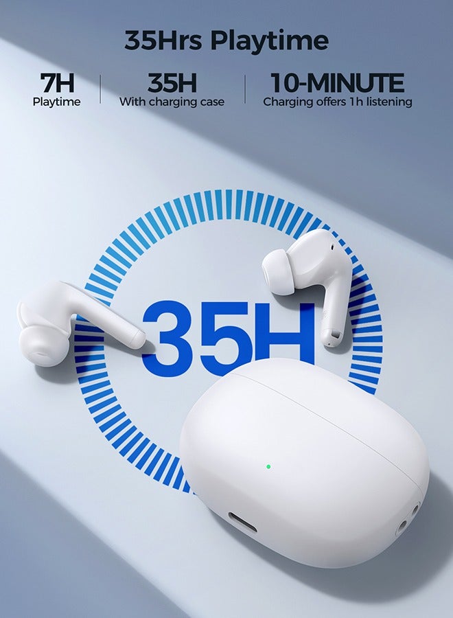 JR-FB3 In-Ear True Wireless Bluetooth V5.3 Headphones With Heavy Bass And Hifi