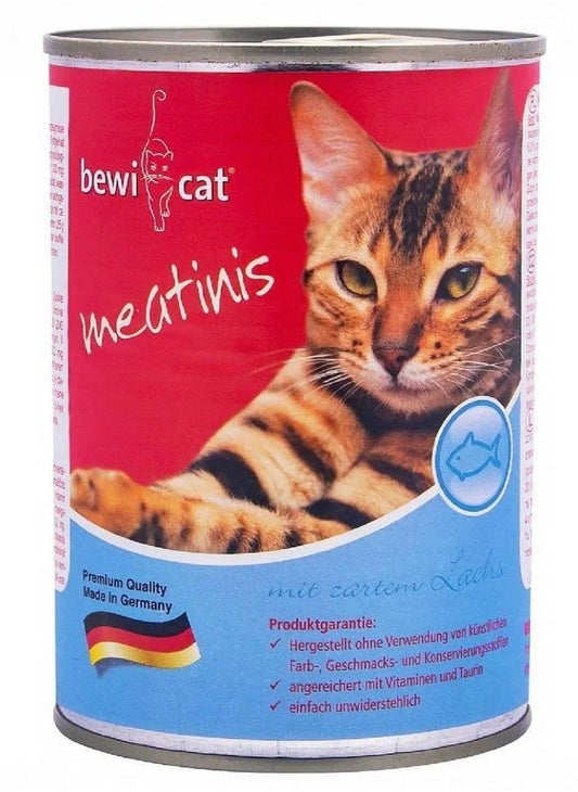 Bewi Cat Meatinis Food With Salmon 400 gr