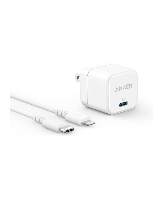 USB C Charger, Anker Fast Charger with Foldable Plug, PowerPort III 20W Cube Charger