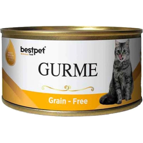 bestpet Gurme with Beef Grain - Free Adult Cat Wet Food Cans 100 g