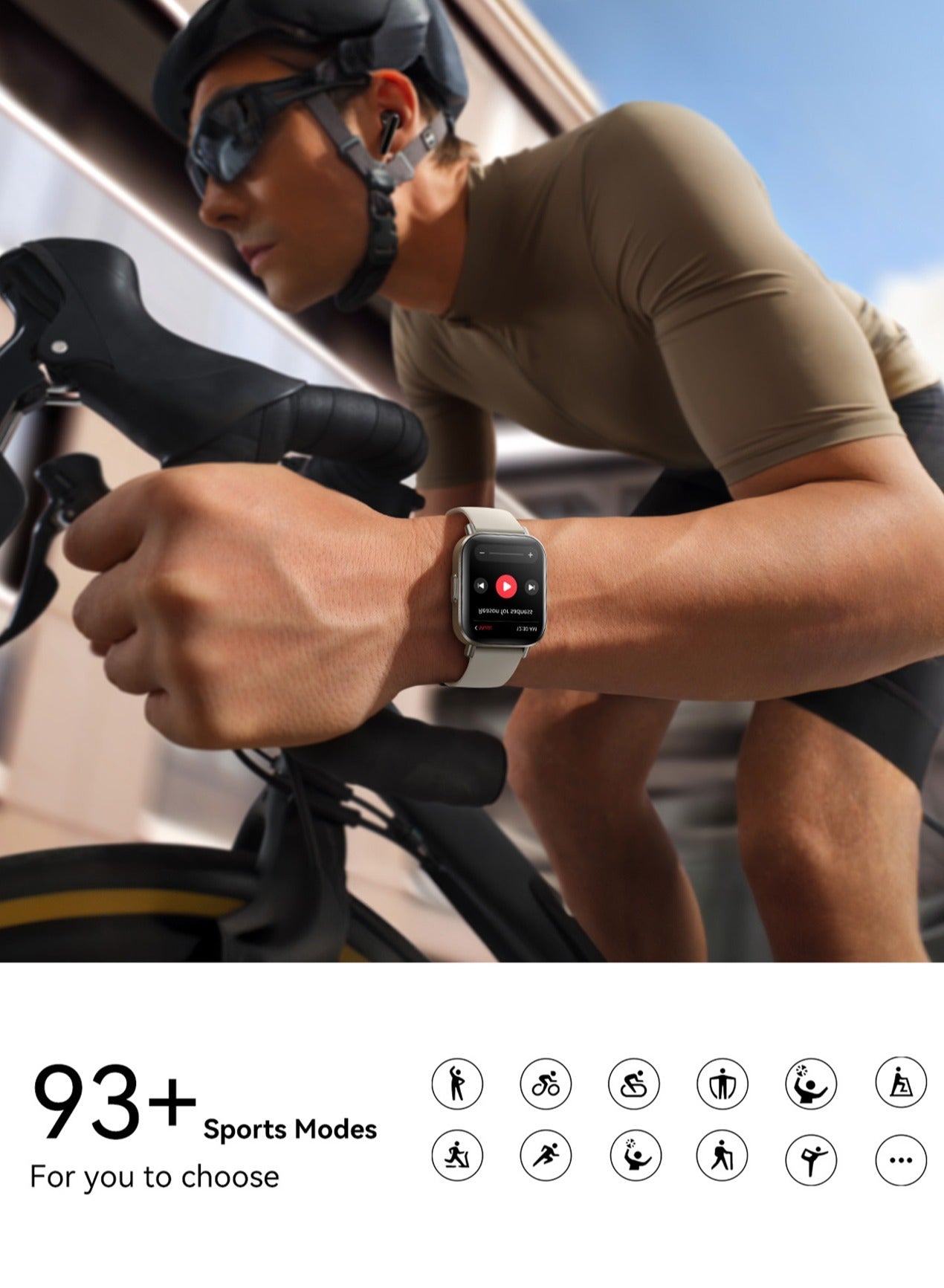 JR-FT3 Smart Watch Can Make and Receive Calls 1.96-inch HD Screen