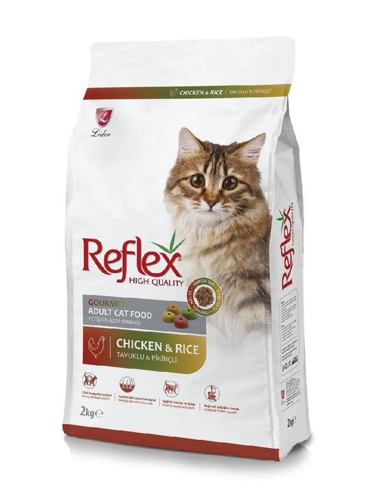 Reflex dry food for Adult Cat with Chicken and Rice 2 Kg