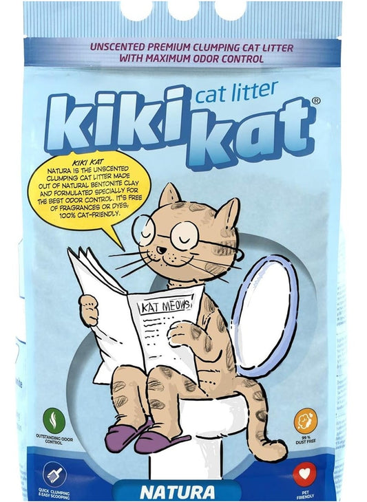 KikiKat Cat Litter Natural 10L