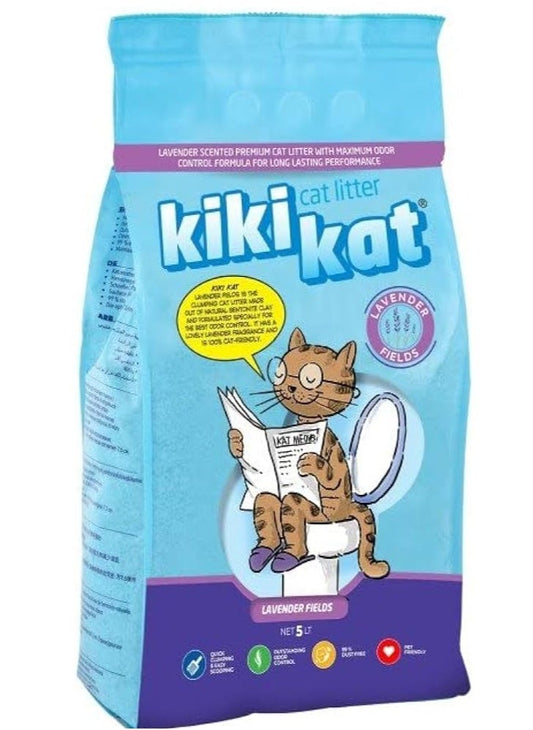 KikiKat Cat Litter Lavender 5L