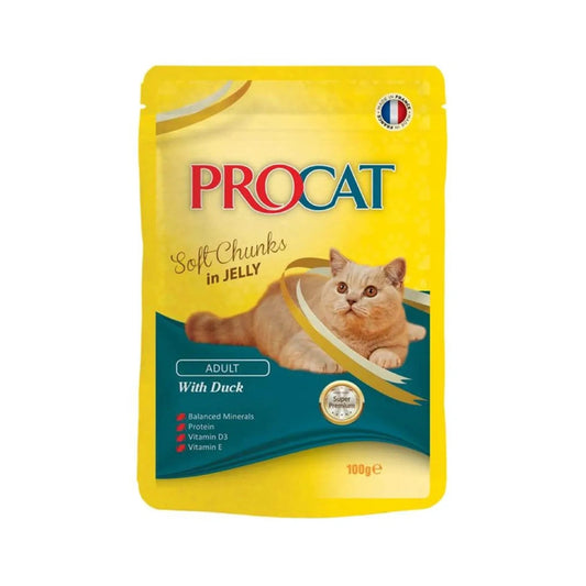 Procat With Duck In Jelly Adult Cat 100 g